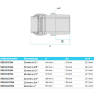 Preview: SharkBite Einschraub-Verbinder SBE111510M - ∅ 15 mm x 3/8"