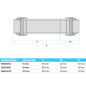 Preview: SharkBite Reparatur-Verbinder  SBE0115S ∅ 15 mm
