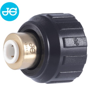 John Guest Aufschraubverbinder mit Messingeinsatz NC2145