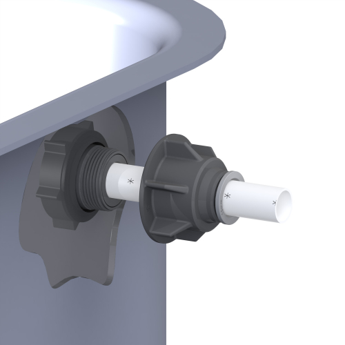 Wassertank-Verbinder